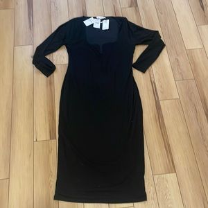 NWT Good American Body con black dress